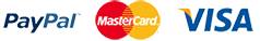 PayPal MasterCard VISA