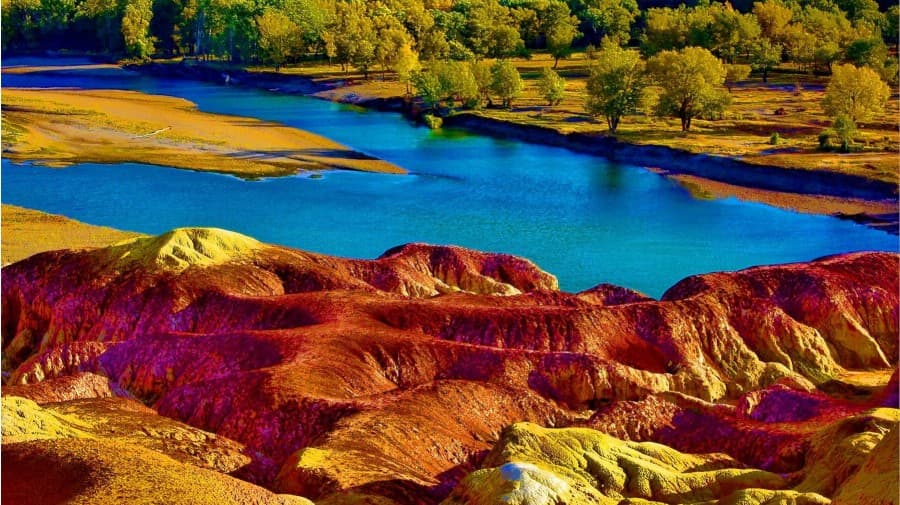 five-colored-beach