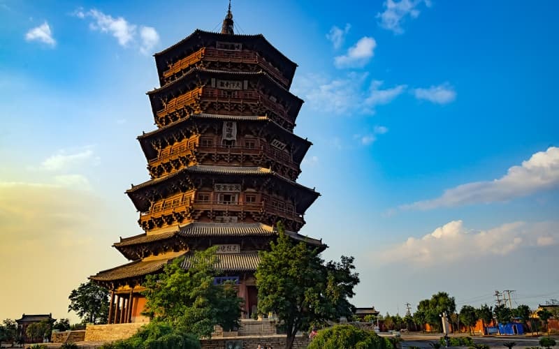 wooden-pagoda