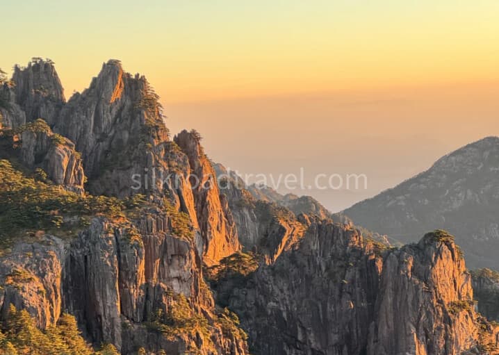 huangshan-sunset
