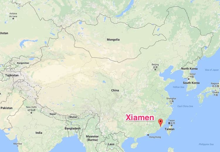 xiamen-map xiamen-map