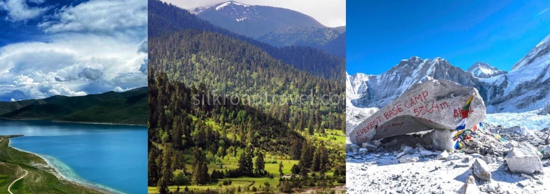 Yamdrok Lake+Lulang Forest+Mount Everest Base Camp.jpg Yamdrok Lake+Lulang Forest+Mount Everest Base Camp.jpg