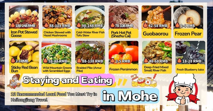 Staying and Eating in Mohe.jpg Staying and Eating in Mohe.jpg