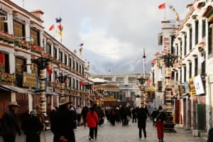 Barkhor Street Barkhor Street