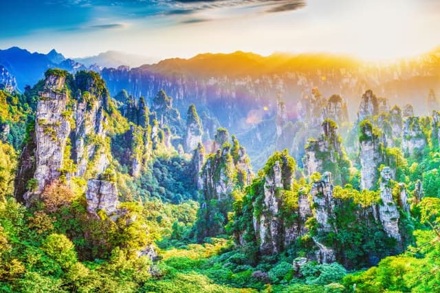 Zhangjiajie National Forest Park Zhangjiajie National Forest Park
