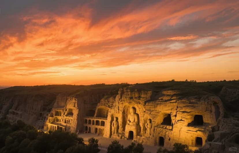 The Yungang Grottoes.jpg The Yungang Grottoes.jpg