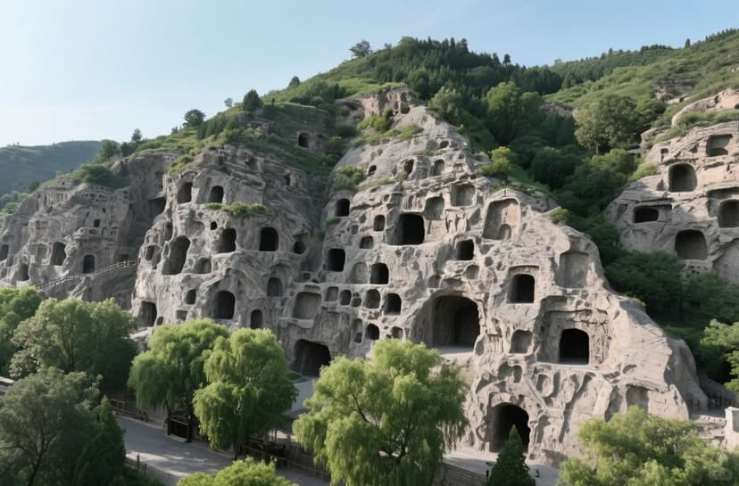 The Yungang Grottoes.jpg The Yungang Grottoes.jpg
