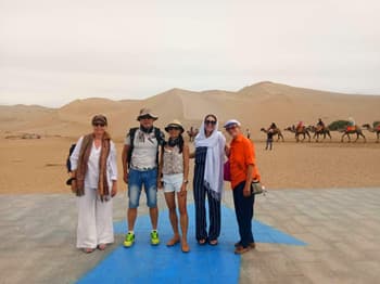 Singapore and Amreica Group in Dunhuang.jpg Singapore and Amreica Group in Dunhuang.jpg