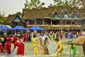 The Water-sprinkling Festival The Water-sprinkling Festival