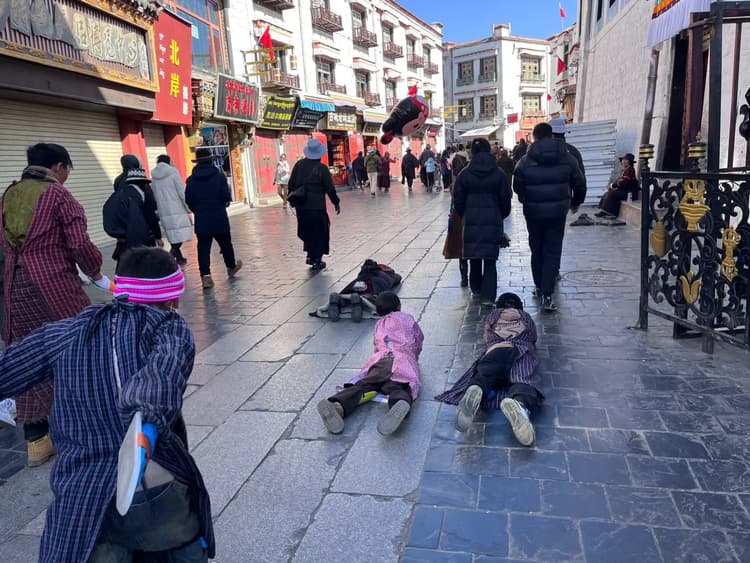 Barkhor Street Barkhor Street