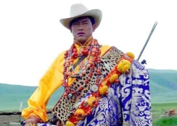 The traditional noble dress The traditional noble dress