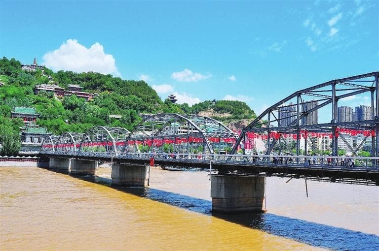 Lanzhou Zhongshan Bridge Lanzhou Zhongshan Bridge