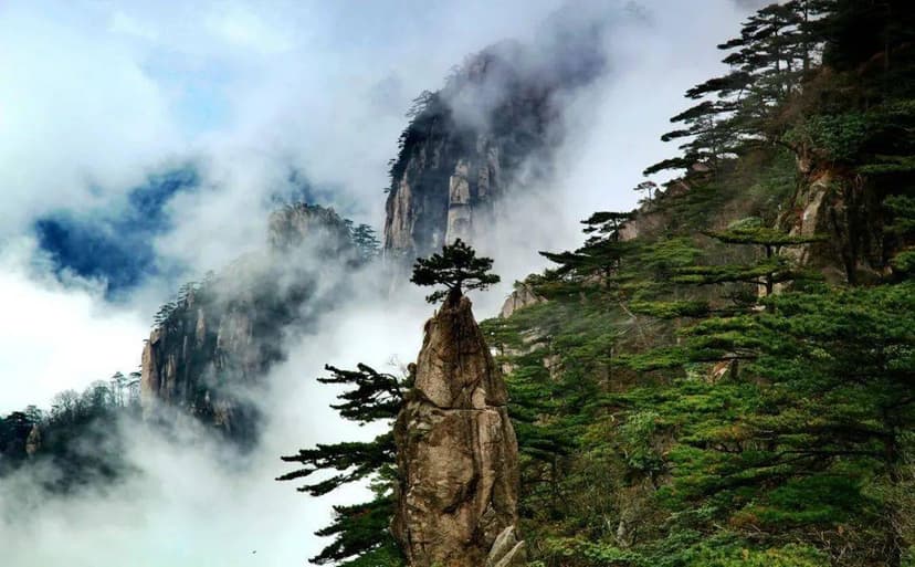 Huangshan Bizarre Rocks Huangshan Bizarre Rocks