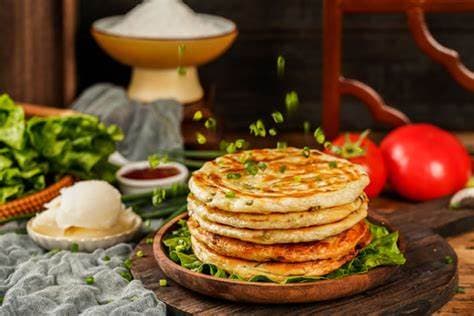 Pancakes with scallions.jpg Pancakes with scallions.jpg
