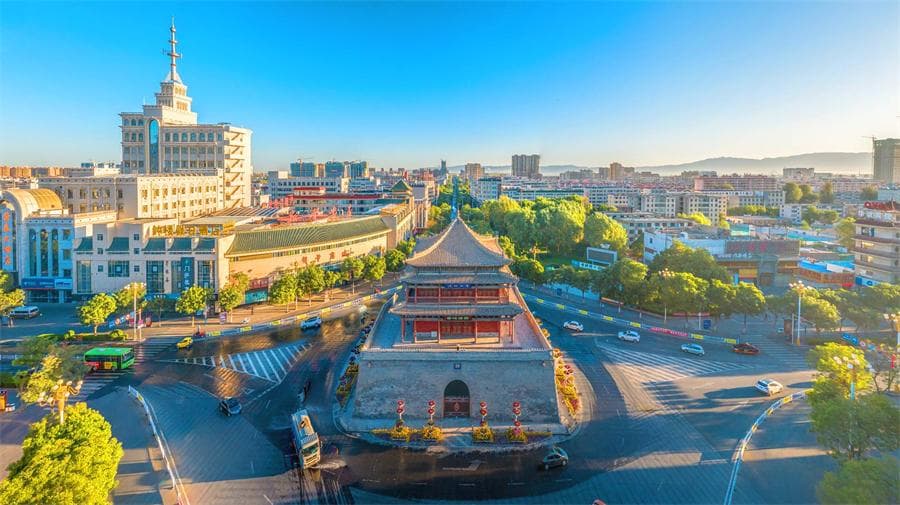 zhangye-drum-tower zhangye-drum-tower