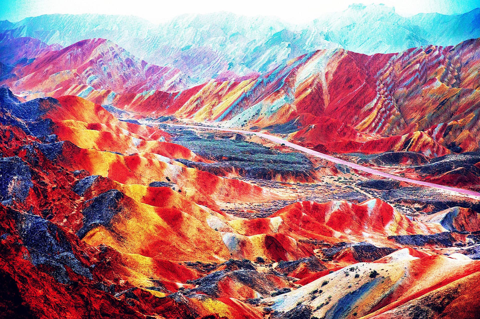 zhangye-danxia-landform zhangye-danxia-landform