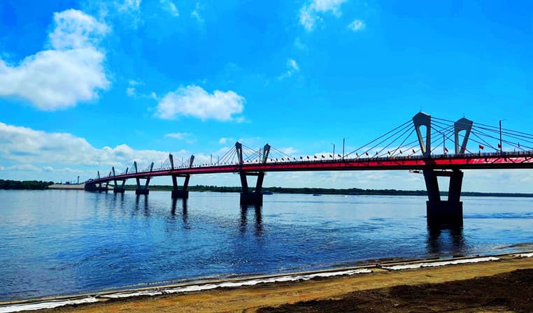 china-russia-cross-river-heilongjiang-bridge china-russia-cross-river-heilongjiang-bridge