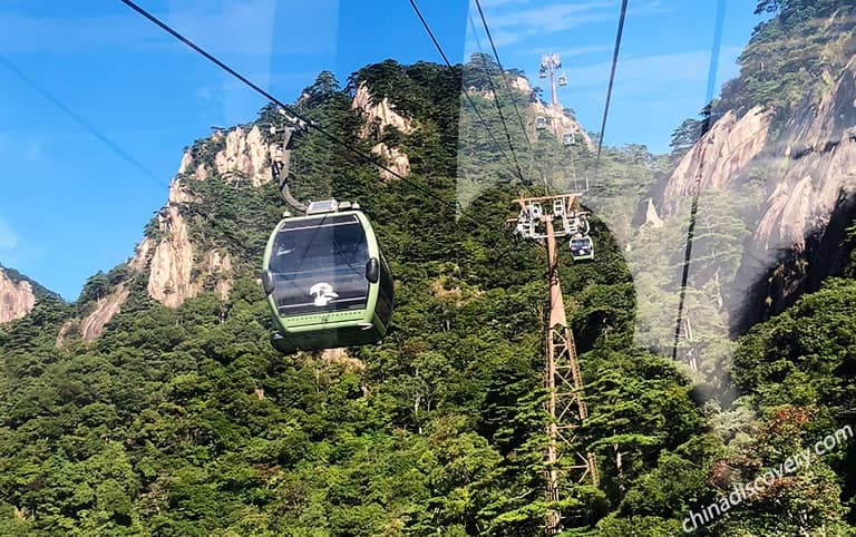 huangshan-yungu-cablecar huangshan-yungu-cablecar
