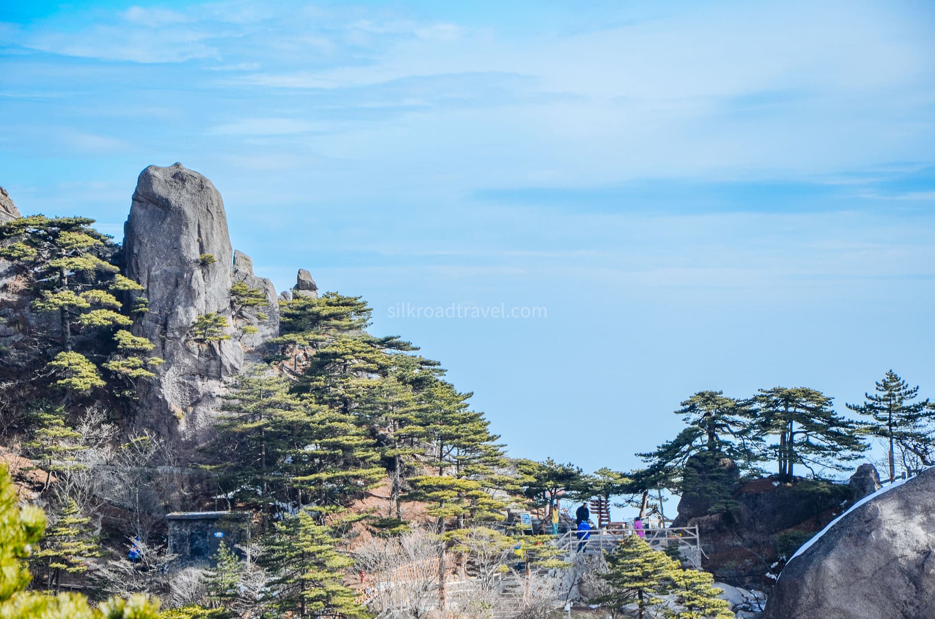 huangshan viewing platform huangshan viewing platform