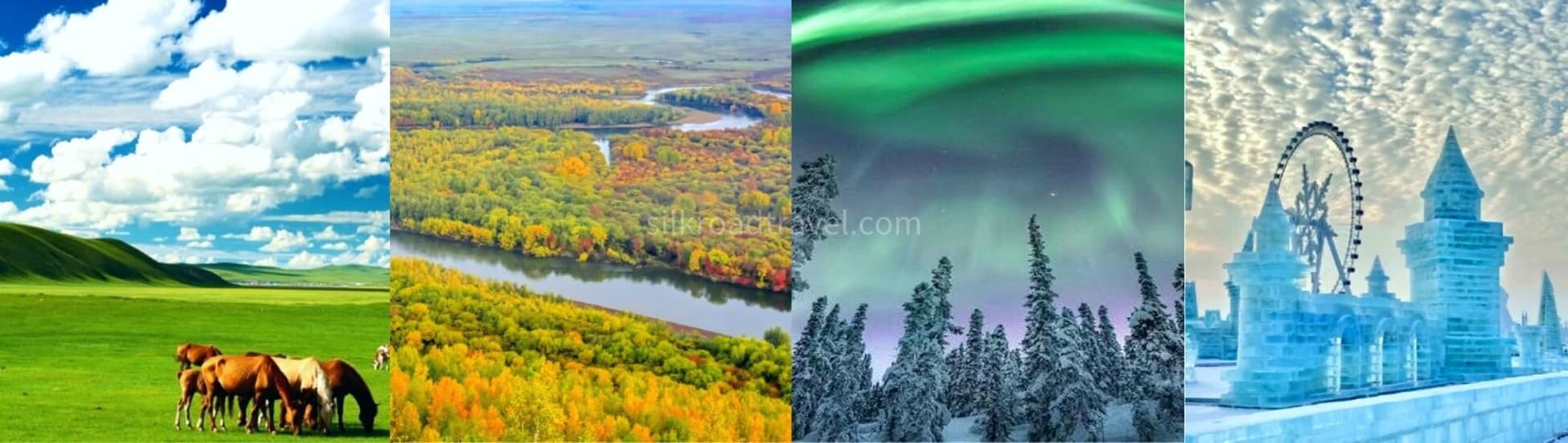 14-Day Hulunbuir Grassland & Mohe Arctic China Adventure Map