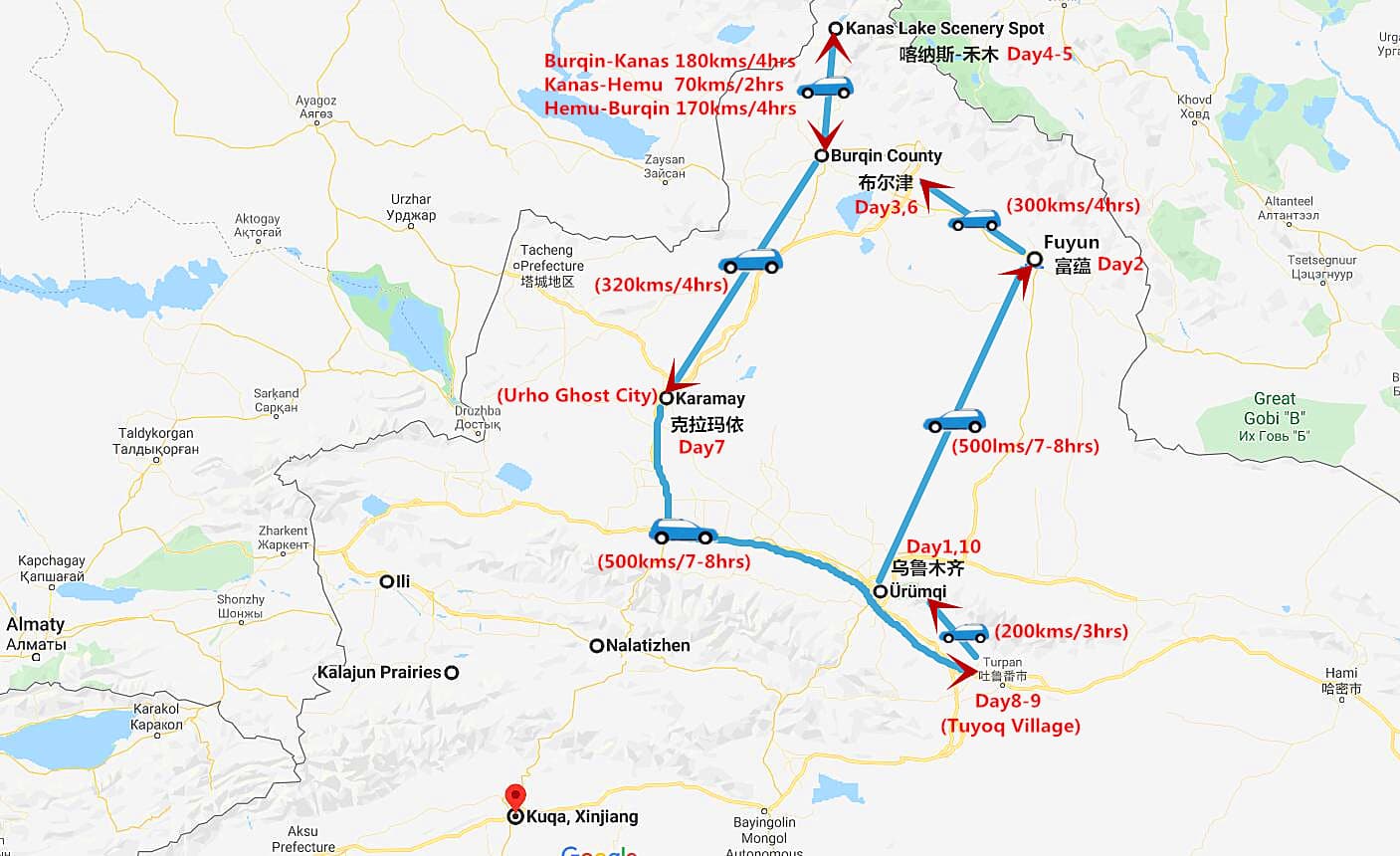 kanas-lake-tour-with-turpan-adventure kanas-lake-tour-with-turpan-adventure