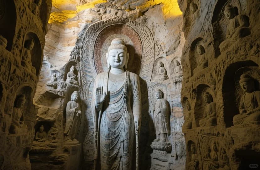 The Yungang Grottoes.jpg The Yungang Grottoes.jpg