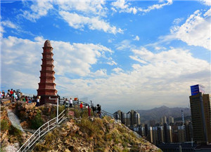 Red Hill Park in Urumqi