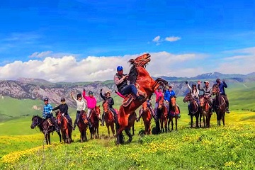 6 Days Xinjiang Horseback Travel: East Kalajun to Kurdening