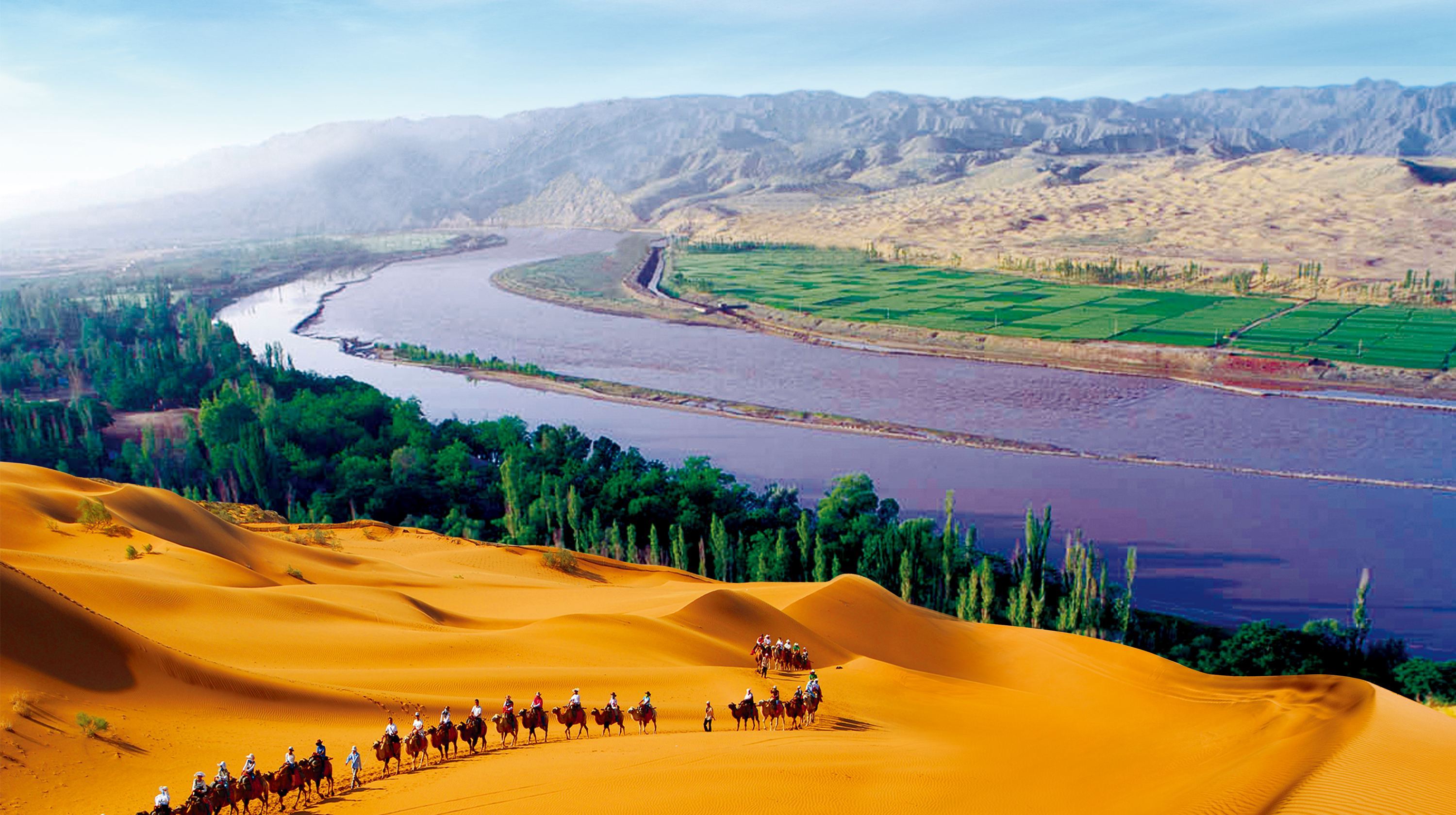 4 Days Ningxia Exploration to Sand Lake, Western Xia Mausoleum and Yellow River Grand Canyon