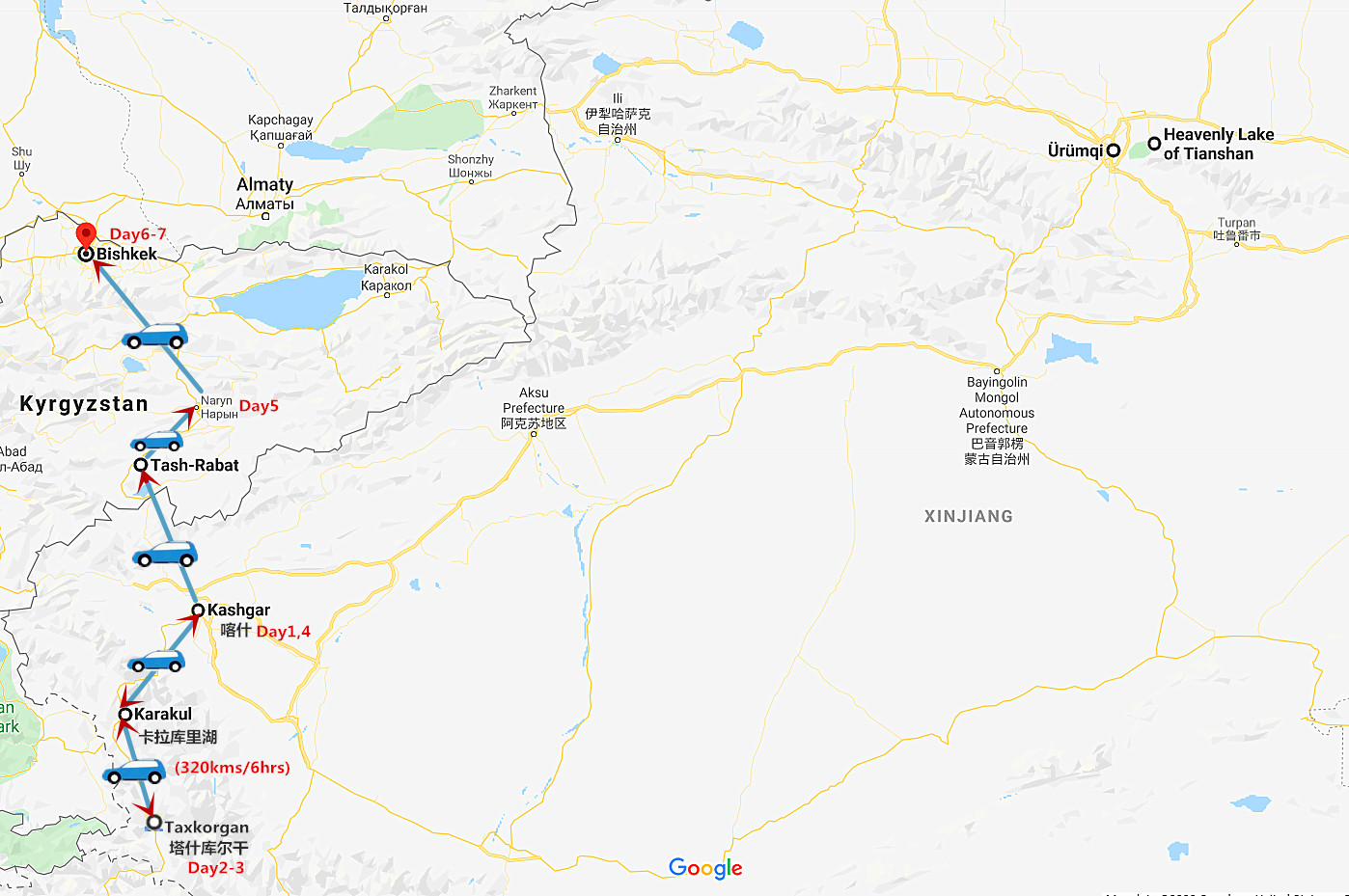 7-days-kashgar-to-bishkek-kyrgyzstan-tour