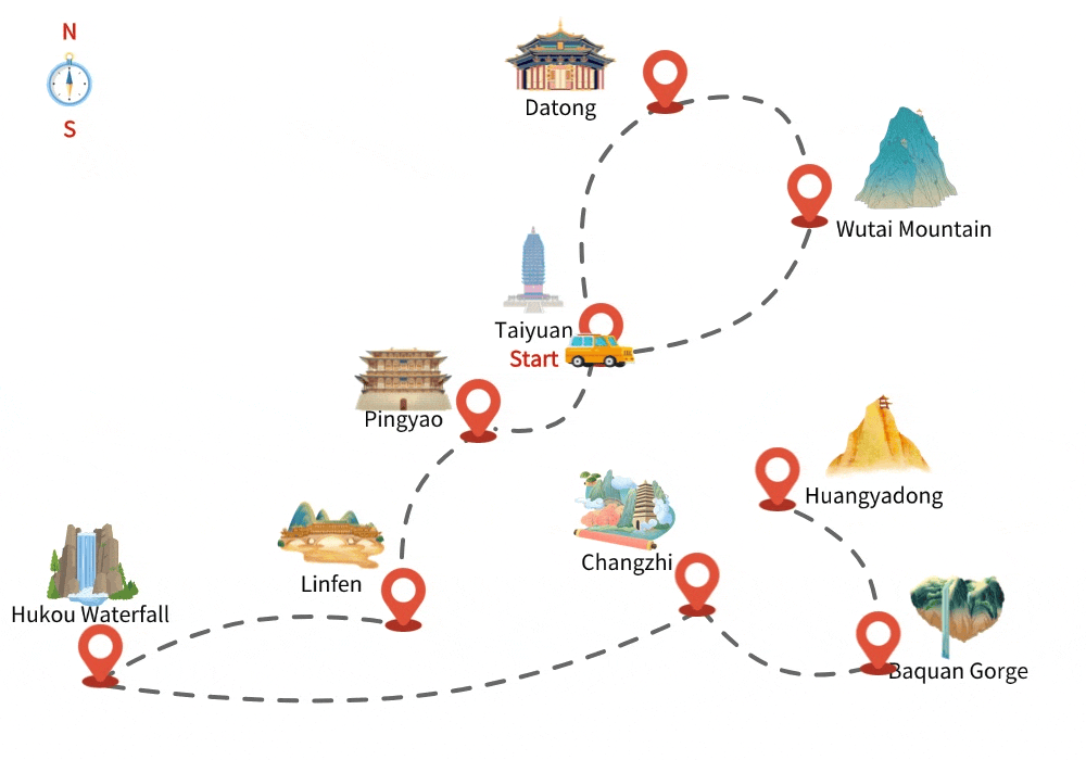 10-day-shanxi-ancient-china-world-heritage-tour-datong-pingyao-hukou-waterfall