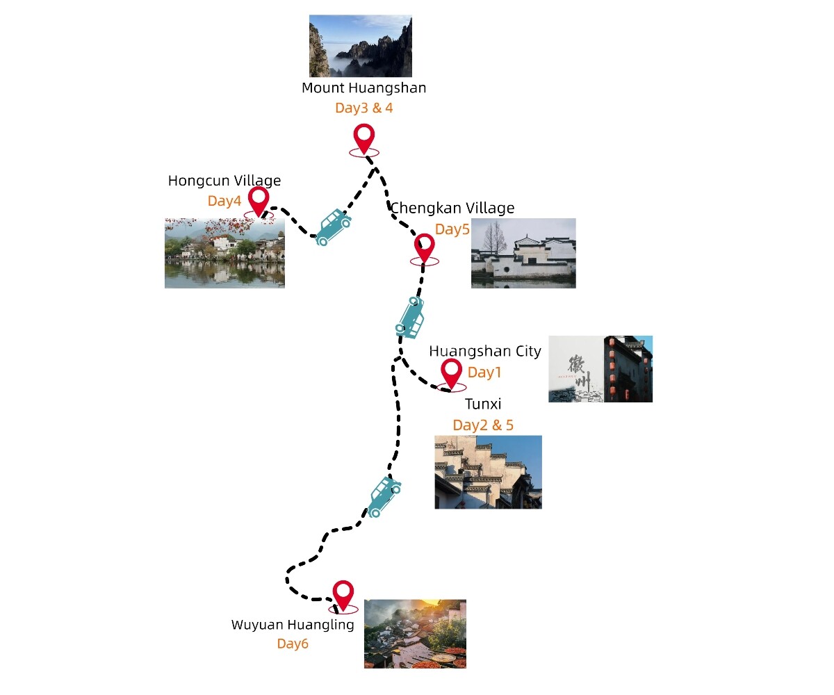 6-days-huangshan-and-wuyuan-tour