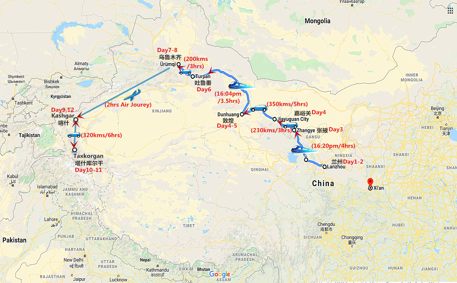 12-days-silk-road-tour-from-lanzhou-to-kashgar